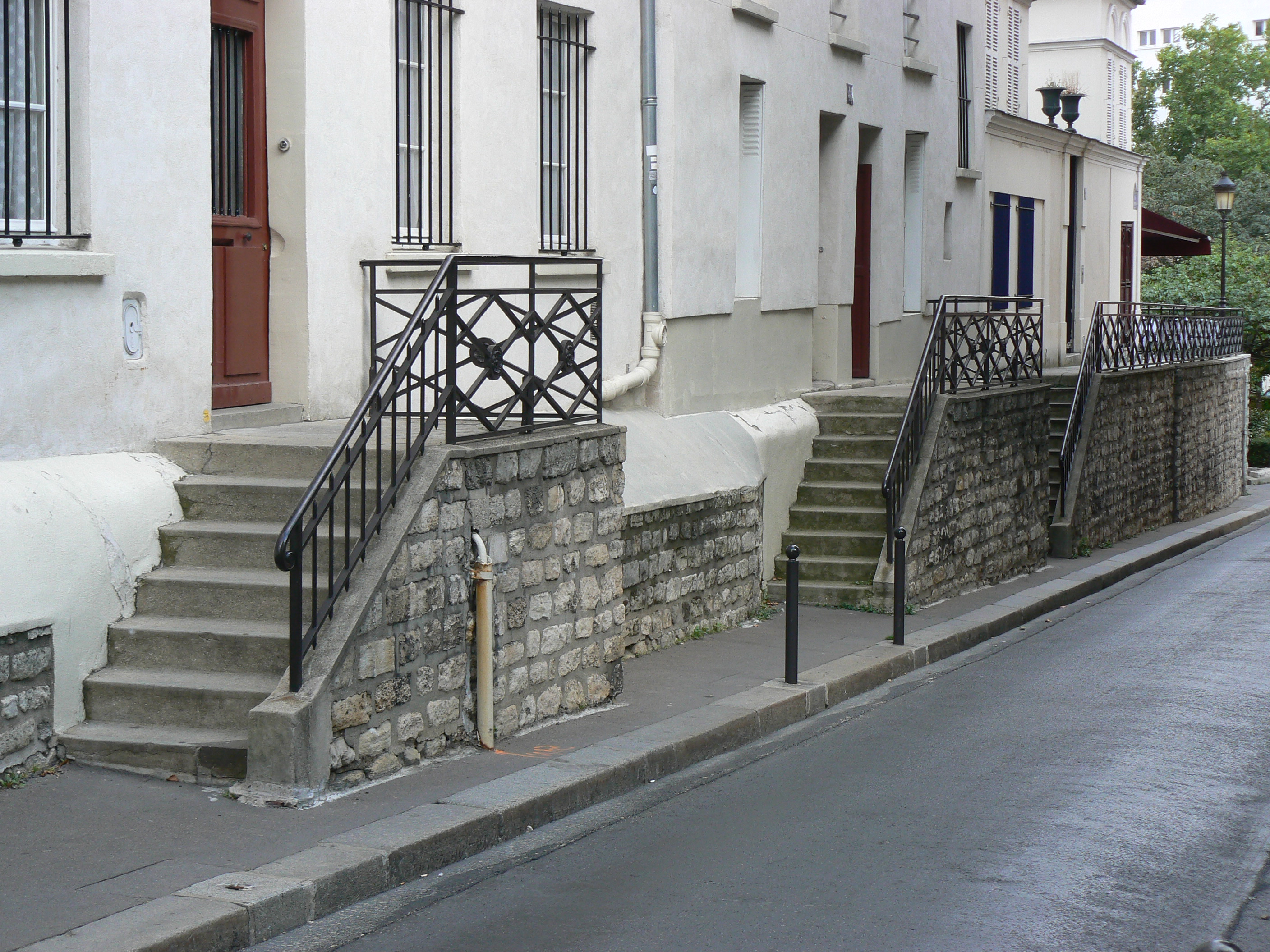 Escaliers de la rue Lhomond 75005