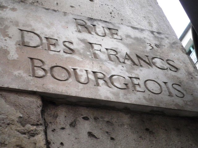 Rue des Francs Bourgeois