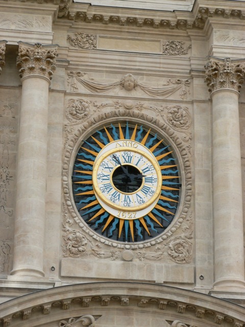 Horloge de l'église St Paul St Louis