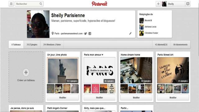 Mon Mood Board Pinterest