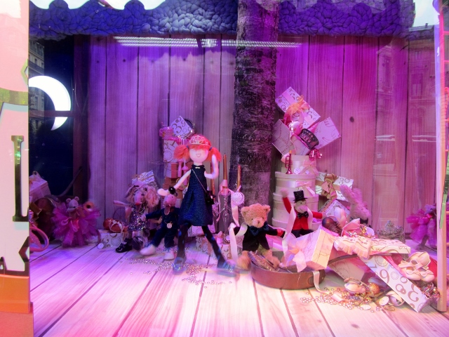 Vitrines des Noël 2013 aux Galeries Lafayette