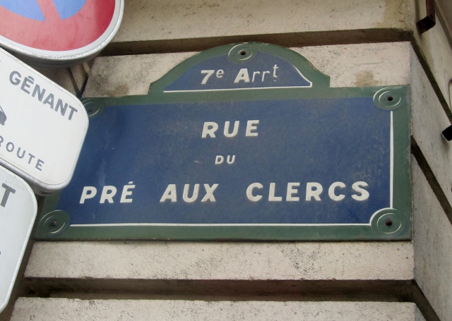 Rue du Pré aux Clercs