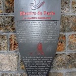 Panneaux « Histoire de Paris » par Philippe Starck