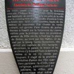 Panneaux « Histoire de Paris » par Philippe Starck