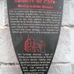 Panneaux « Histoire de Paris » par Philippe Starck