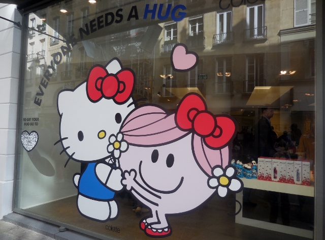 Madame Câlin et Hello Kitty