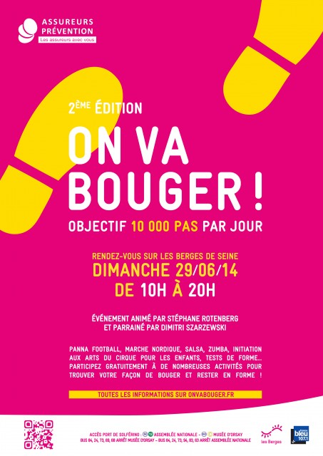 « On va bouger ! Objectif 10 000 pas ».