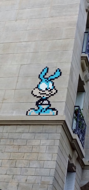 Invader rue des Pyrénées