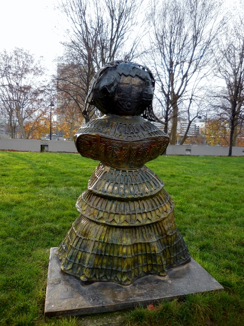 Les Enfants du Monde : des sculptures de Rachid Khimoune au Parc de Bercy