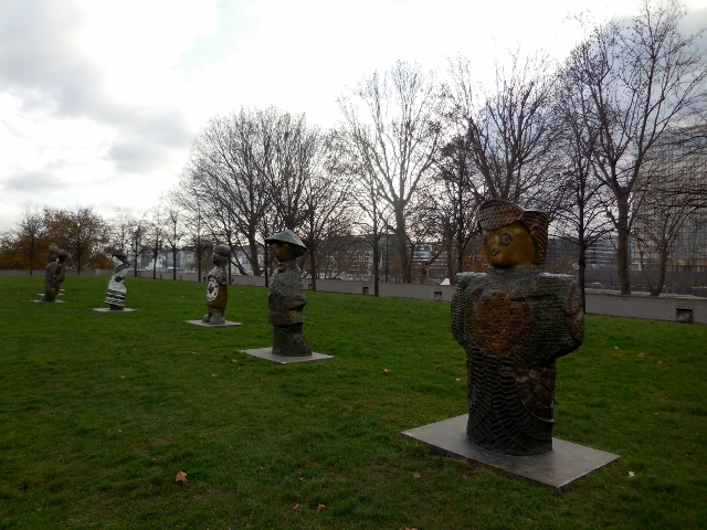 Les Enfants du Monde : des sculptures de Rachid Khimoune au Parc de Bercy