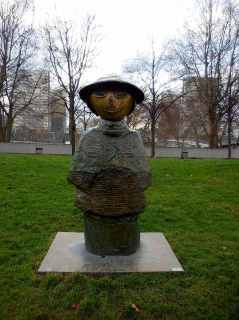 Les Enfants du Monde : des sculptures de Rachid Khimoune au Parc de Bercy