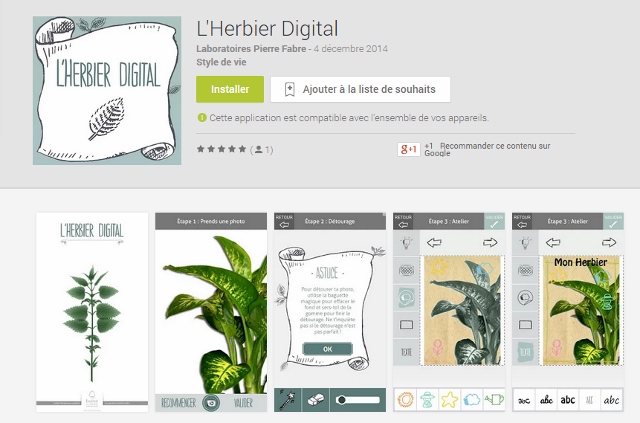 L'Herbier Digital Klorane