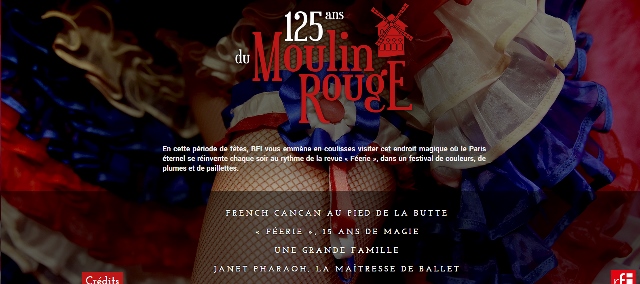 Les 125 ans du Moulin Rouge, un webdocumentaire de RFI