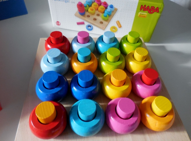 Colorino Ravensburger et Anneaux Multicolores Haba