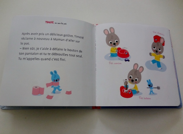 Timoté va sur le pot