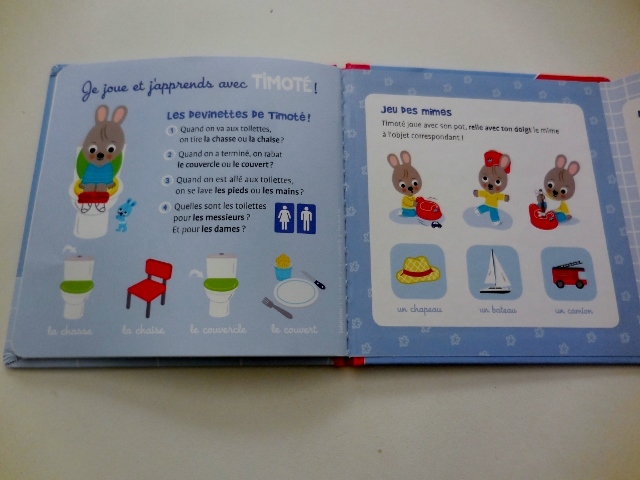 Timoté va sur le pot