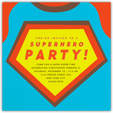 Super Hero Party