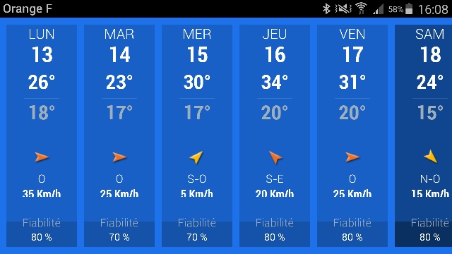 Application La Chaîne météo