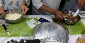 Mini cheesecake chocolat et baby kiwi NERGI