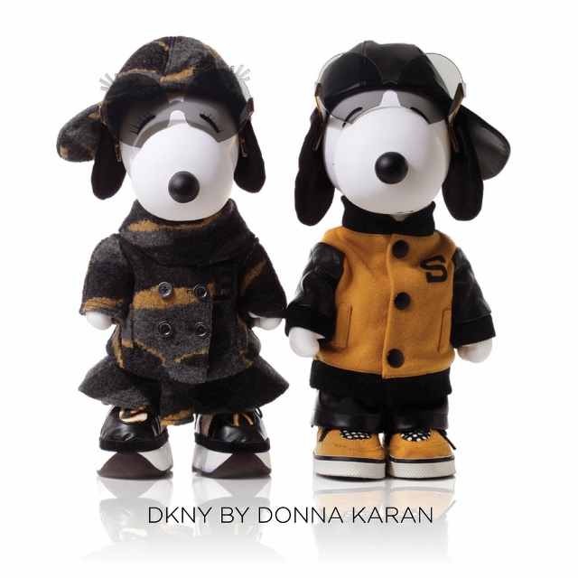 Snoopy and Belle in fashion