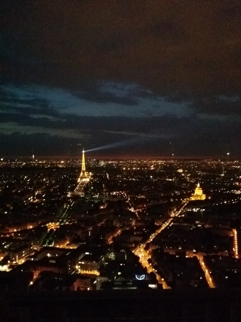Coucher de soleil parisien