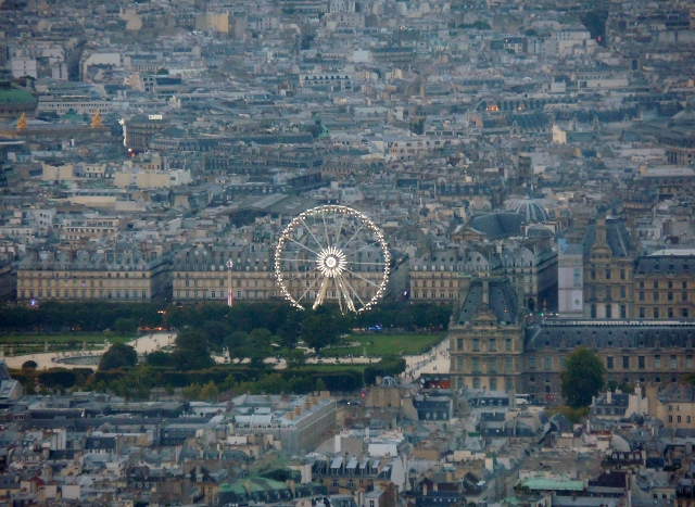 Coucher de soleil parisien