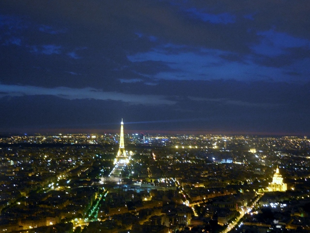 Coucher de soleil parisien