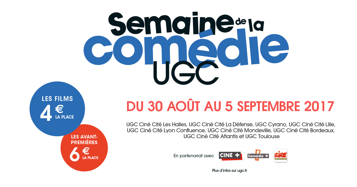 Semaine de la comédie UGC