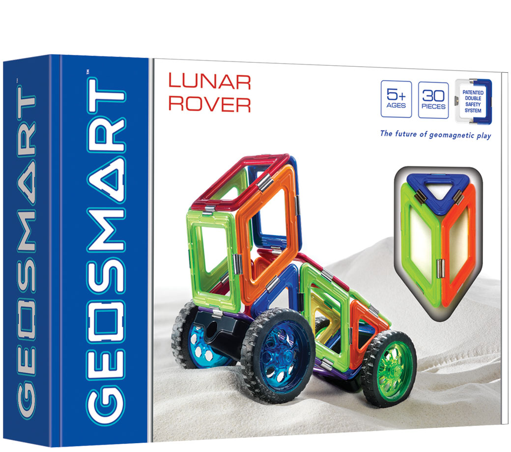 Jeu de construction magnétique Géosmart Lunar Rover 30 pièces