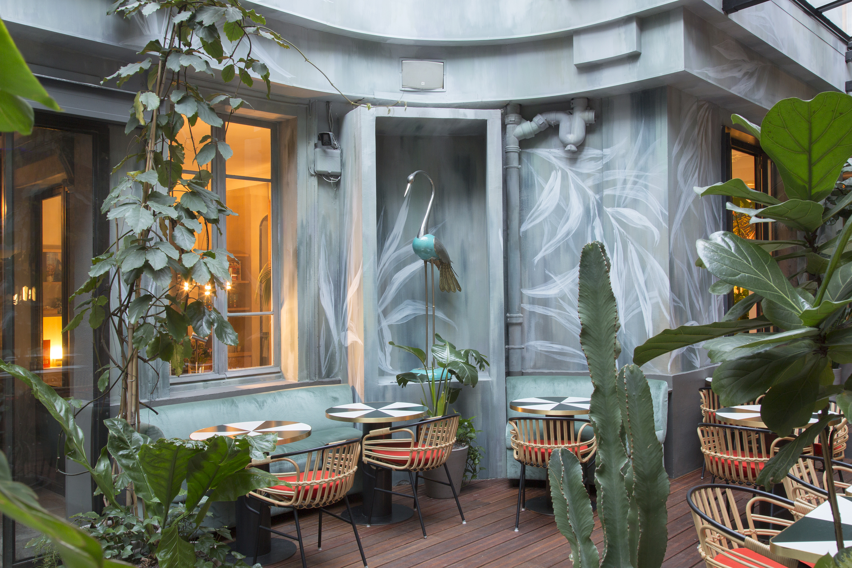 La Terrasse chauffée du Klay Saint Sauveur