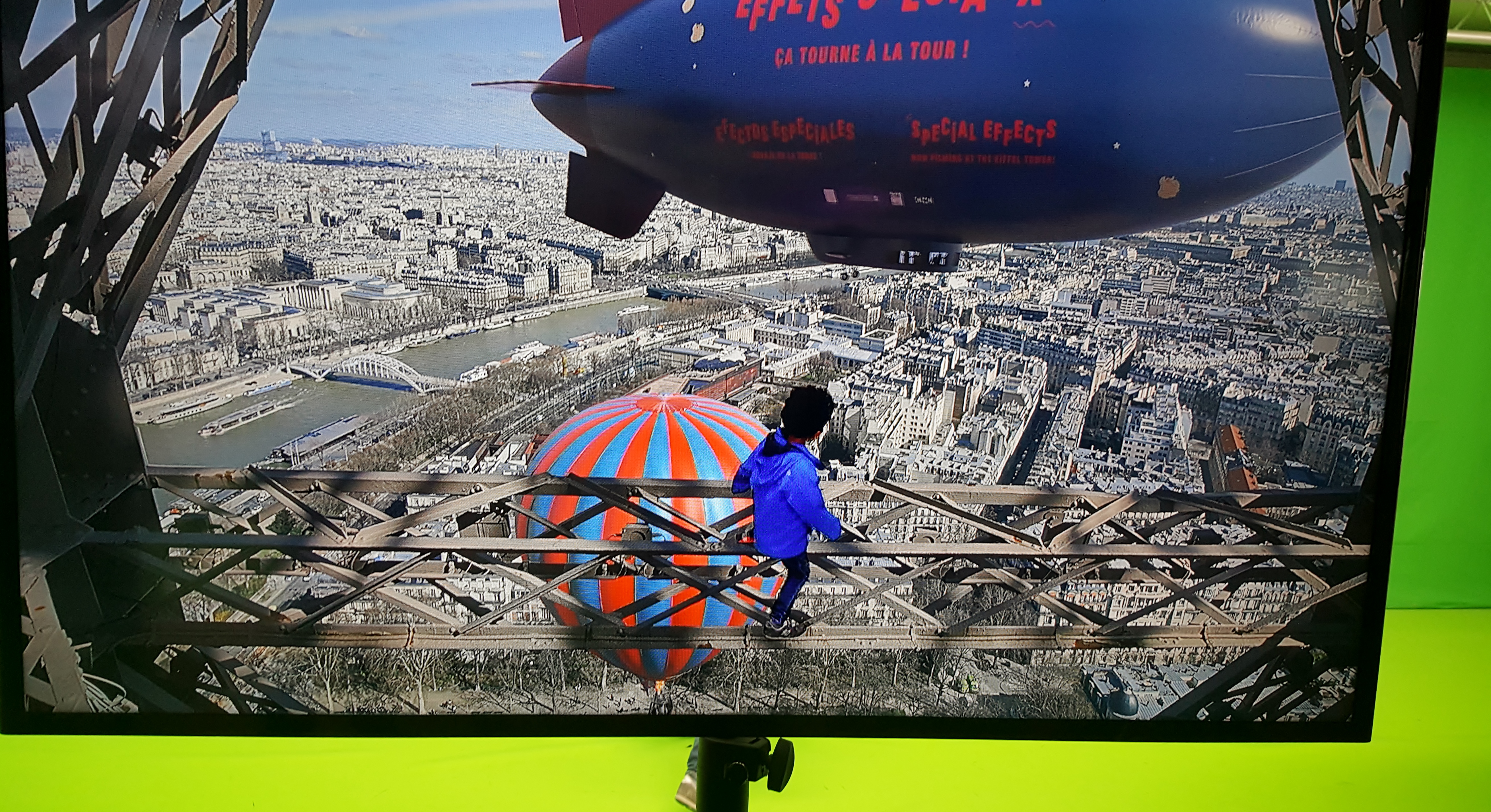 Effets spéciaux ça tourne à la Tour