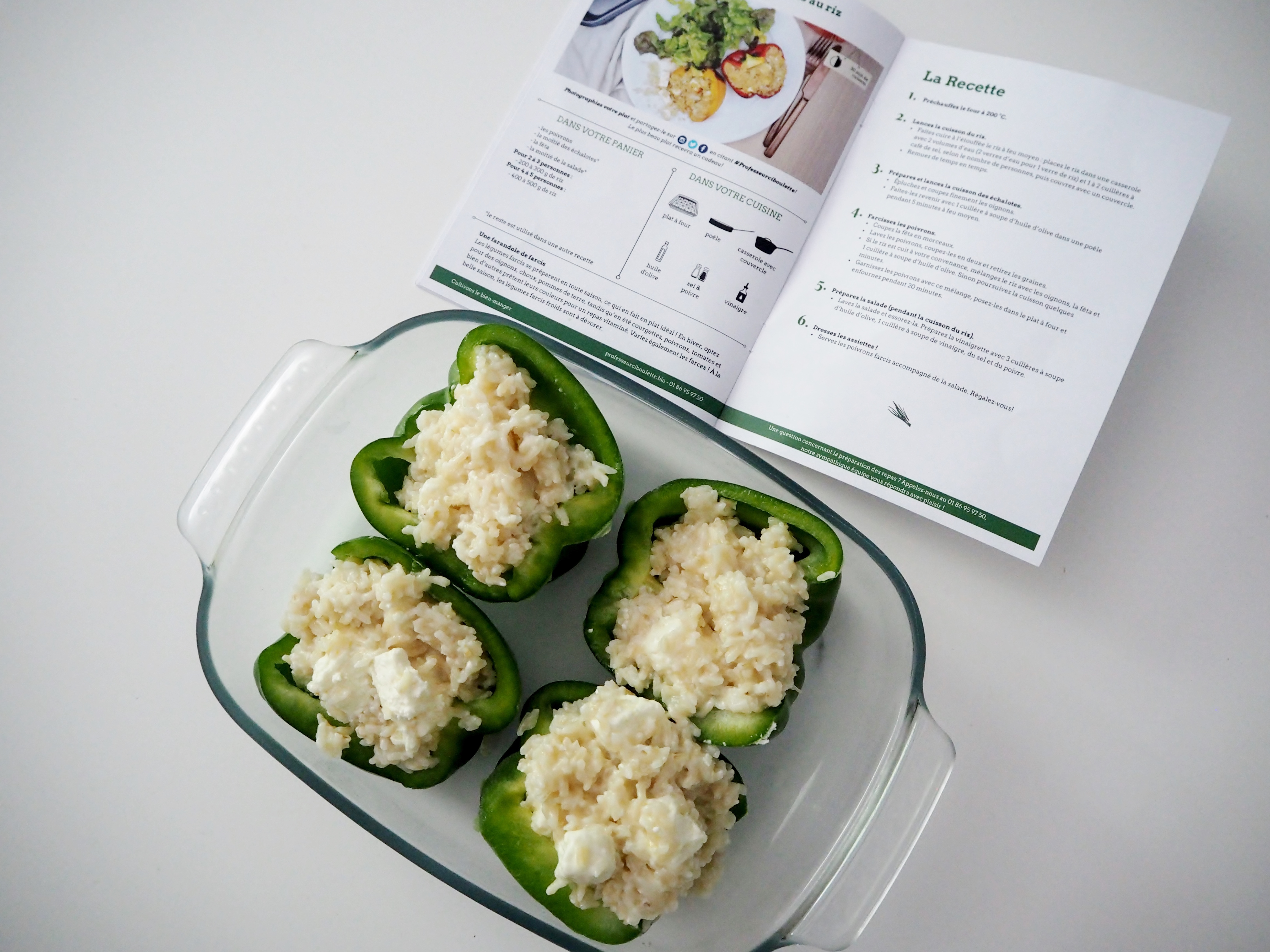 Le panier recette bio du Professeur Ciboulette