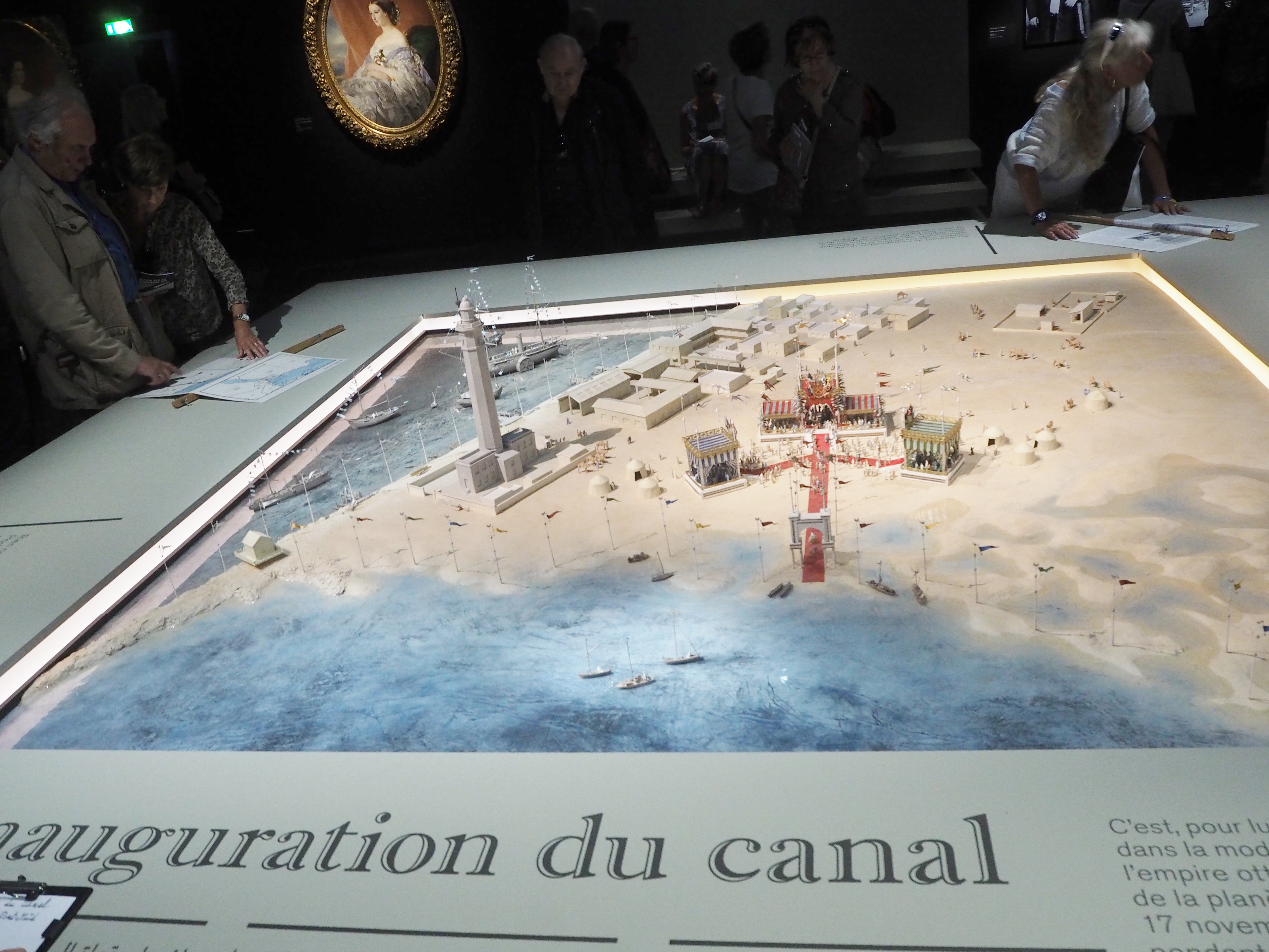 Exposition L'épopée du canal de Suez à l'Institut du monde arabe