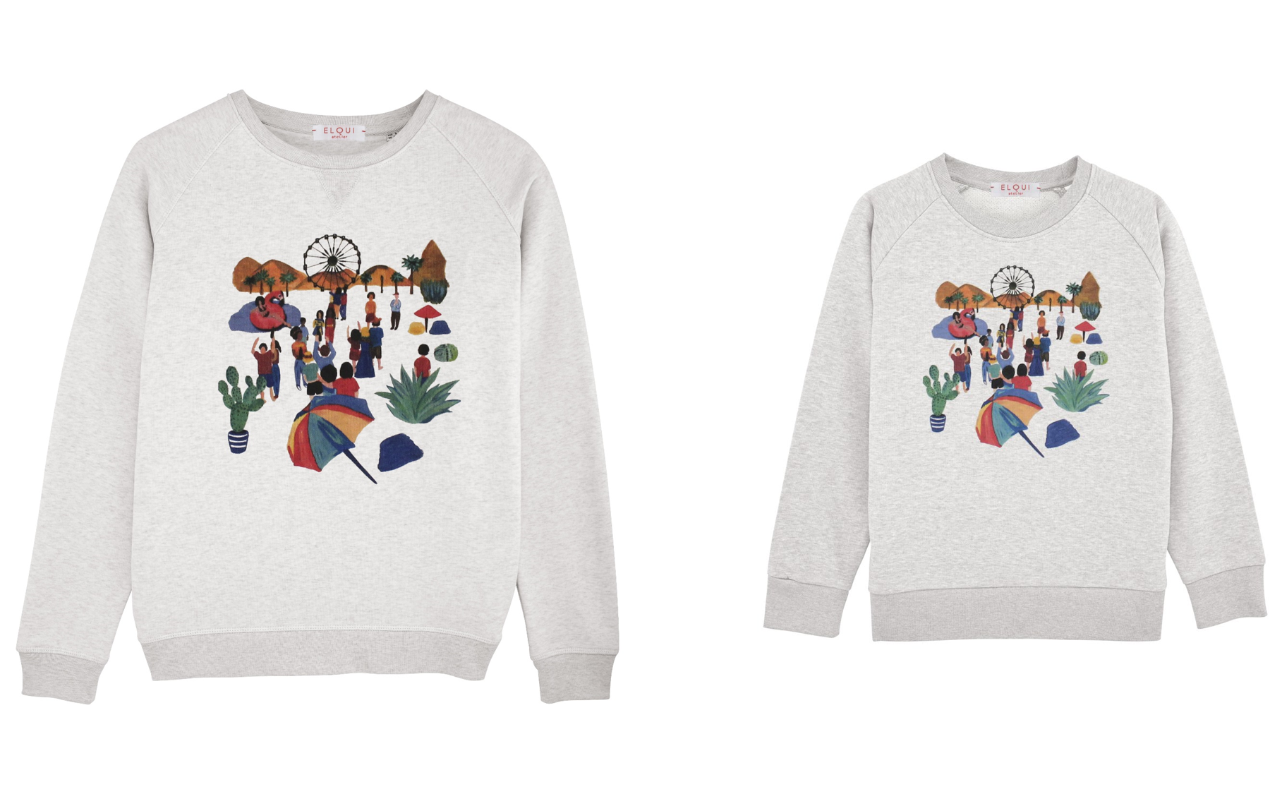 Tenues assorties pour mère et fils