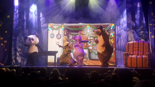 Masha et Michka au Palace