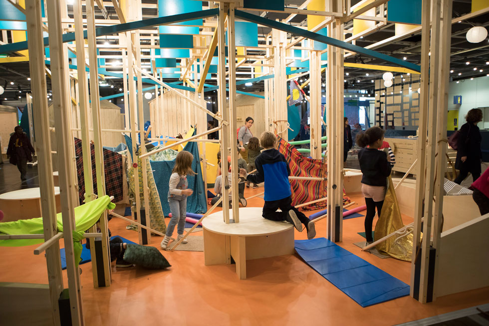 Exposition "Cabanes" à la Cité des Sciences et de l'Industrie