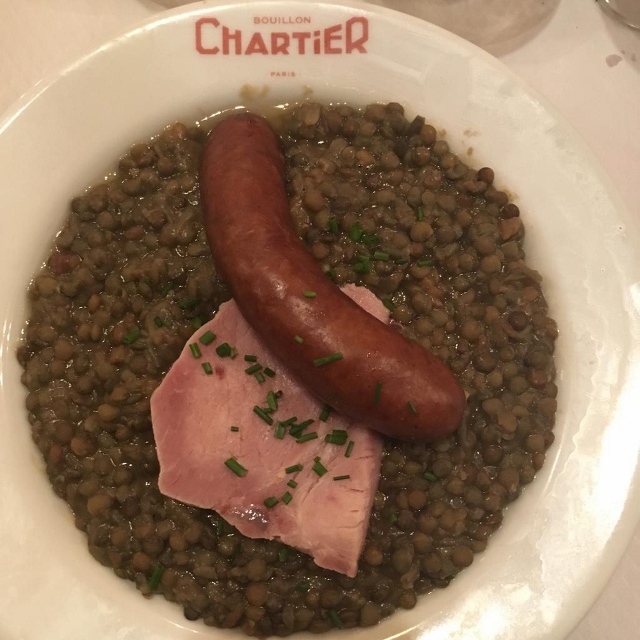 Bouillon Chartier Montparnasse Menu 