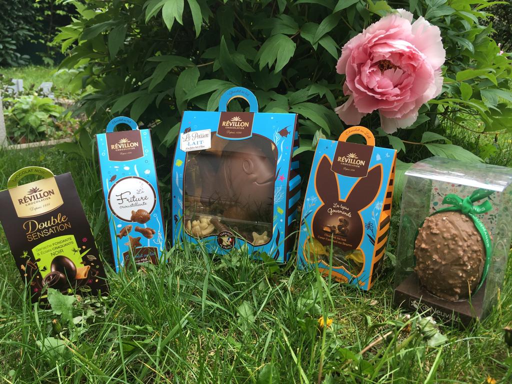 Gourmandises de Pâques dessert et chocolats