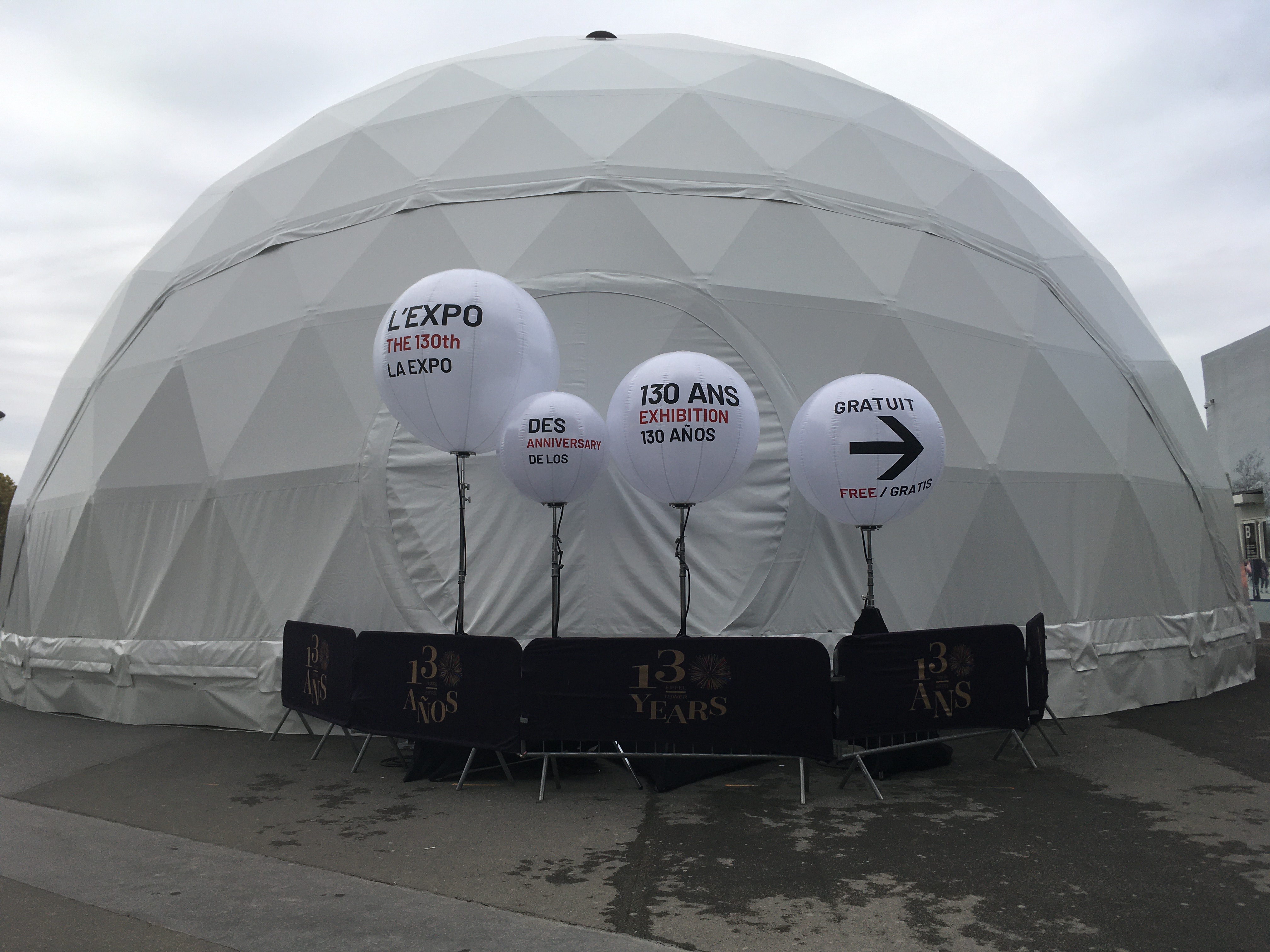 Exposition des 130 ans de la Tour Eiffel