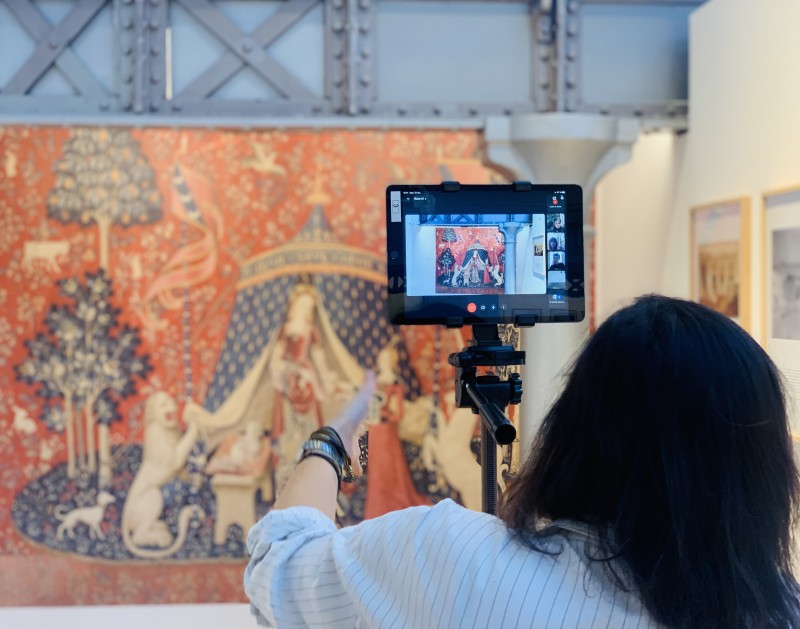 Visites-ateliers en direct du Pavillon de l'Arsenal