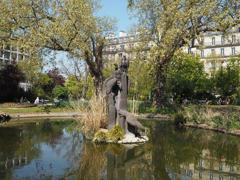Les Vautours du square des Batignolles