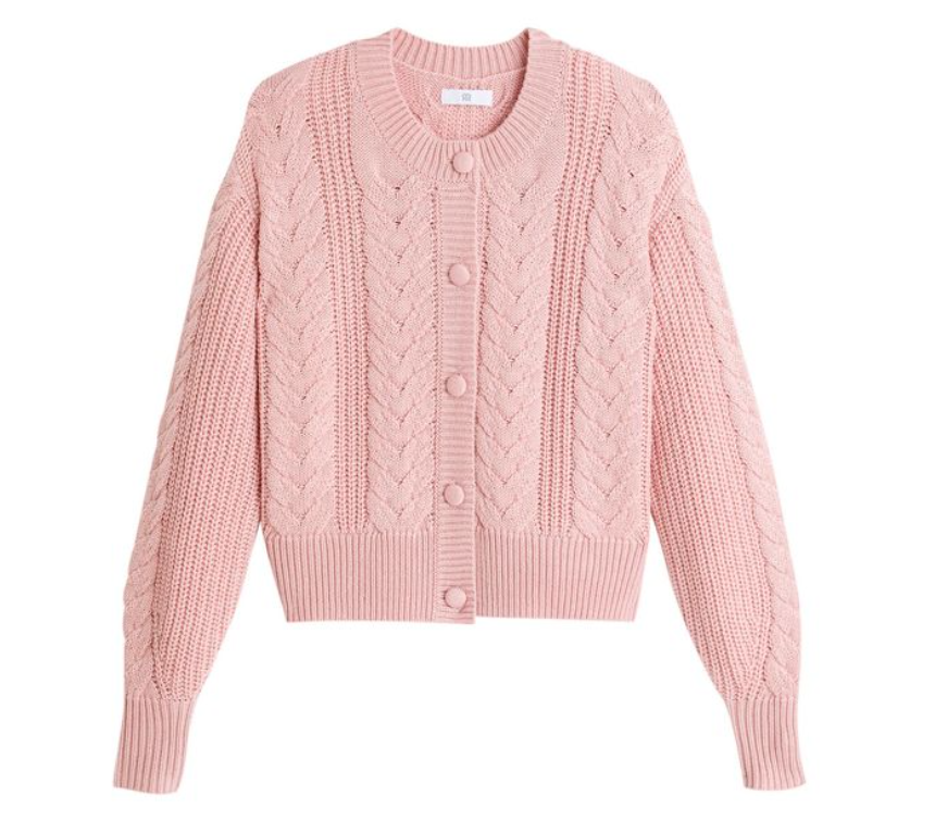 vêtement cardigan gilet laine recyclée