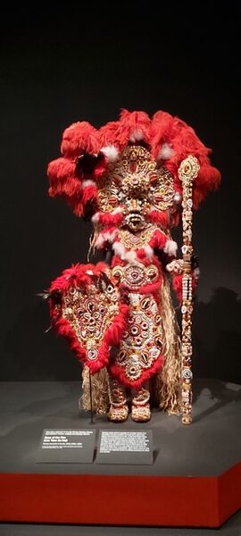 Black Indians de La Nouvelle-Orléans au Musée du Quai Branly
