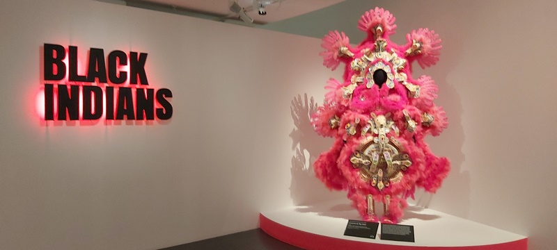 Black Indians de La Nouvelle-Orléans au Musée du Quai Branly