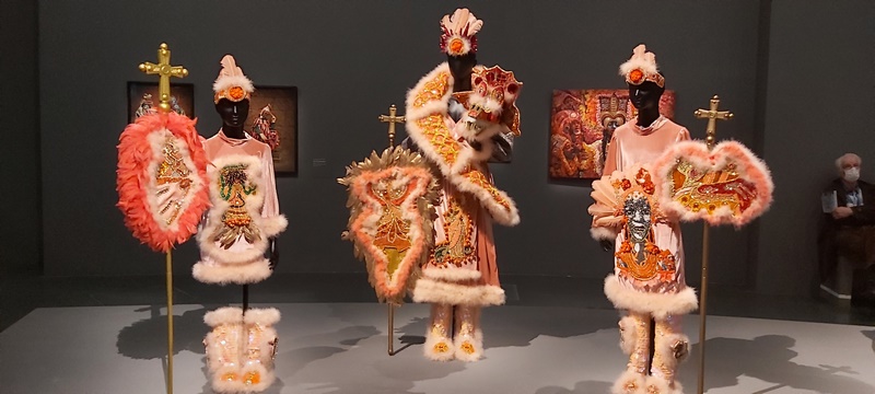 Black Indians de La Nouvelle-Orléans au Musée du Quai Branly