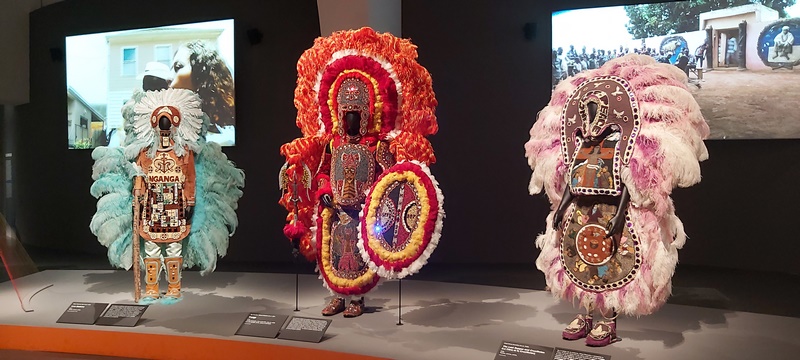 Black Indians de La Nouvelle-Orléans au Musée du Quai Branly