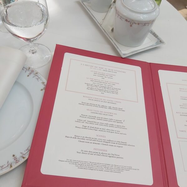 Thé Royal au Ritz