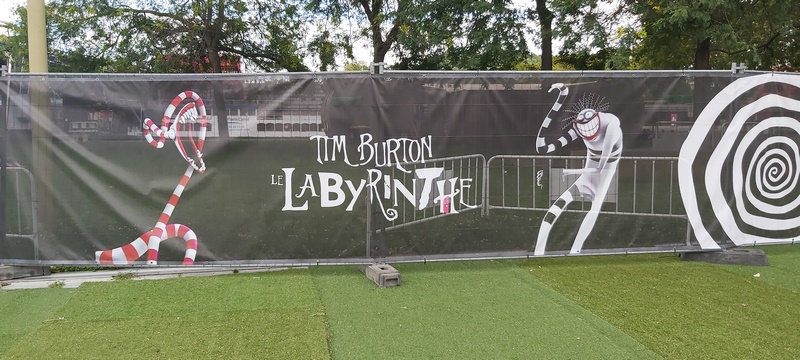 Exposition Tim Burton, Le Labyrinthe