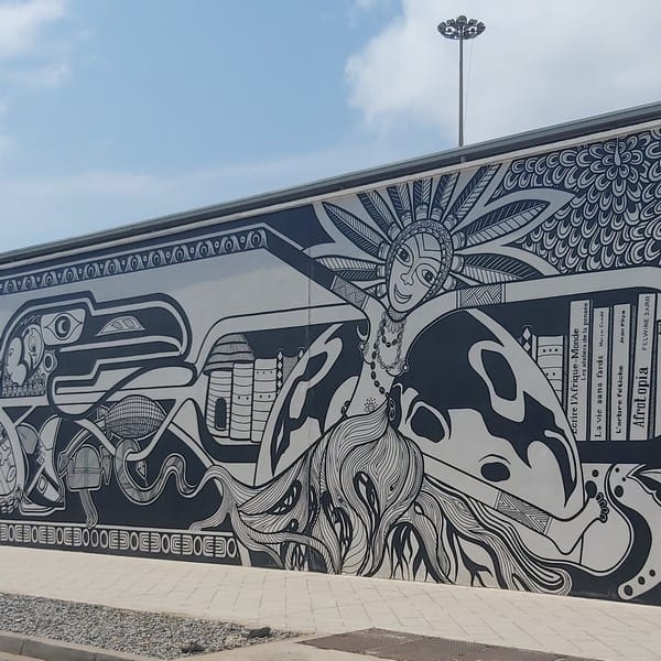 Cotonou Le Mur du Patrimoine