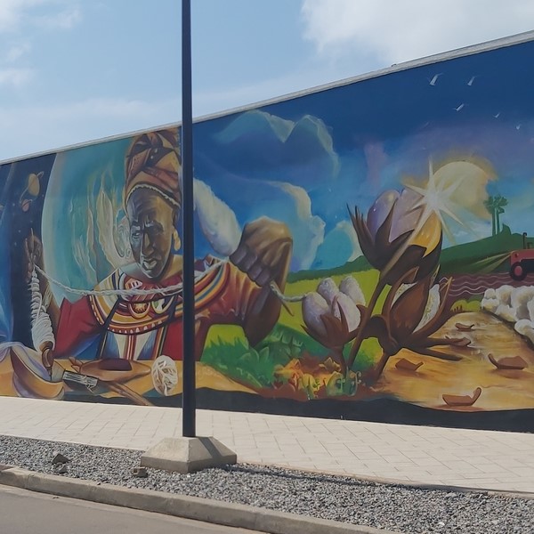 Cotonou Le Mur du Patrimoine